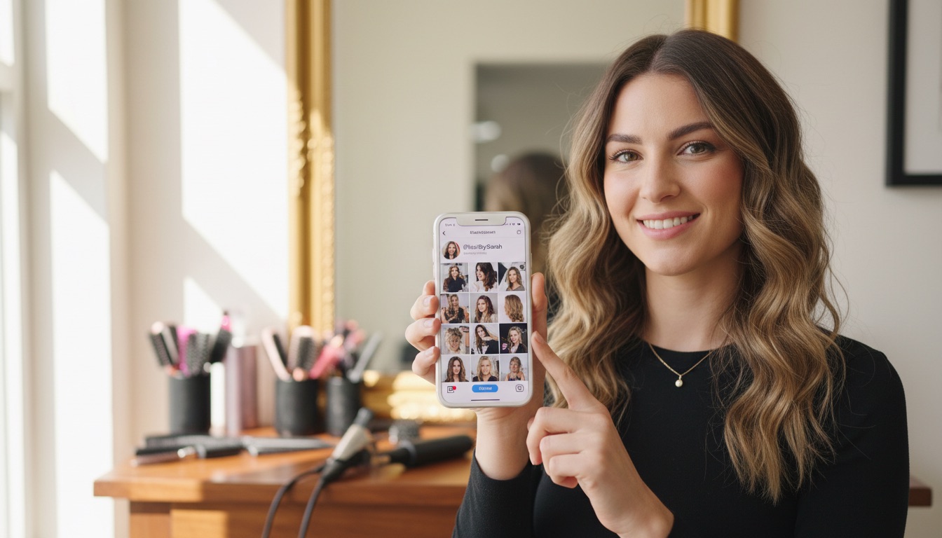 Cách Thêm Link Đặt Lịch Vào Instagram Cho Salon
