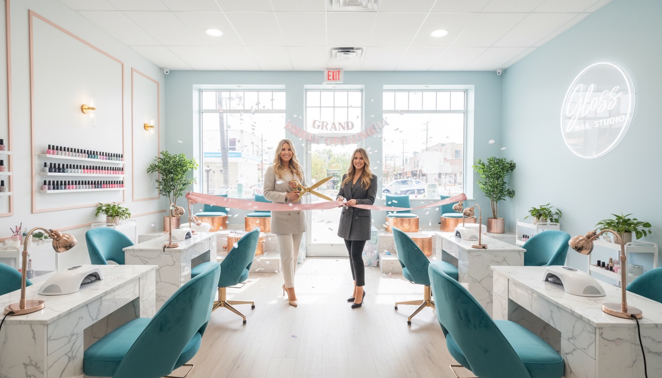 Mở Tiệm Nail Từ Đầu: Checklist Đầy Đủ