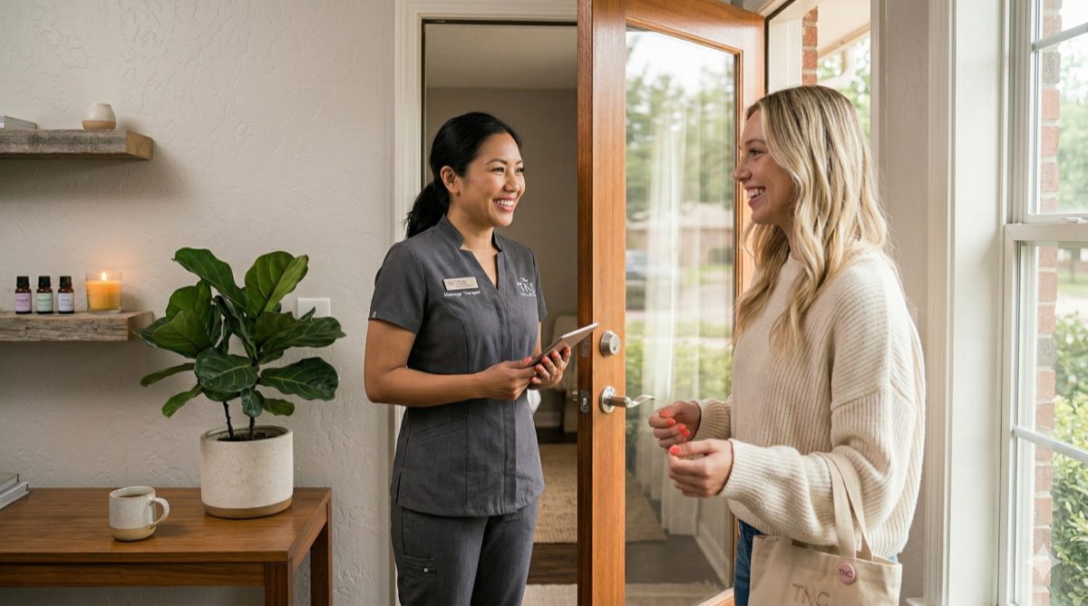 Automated appointment reminders for massage practices